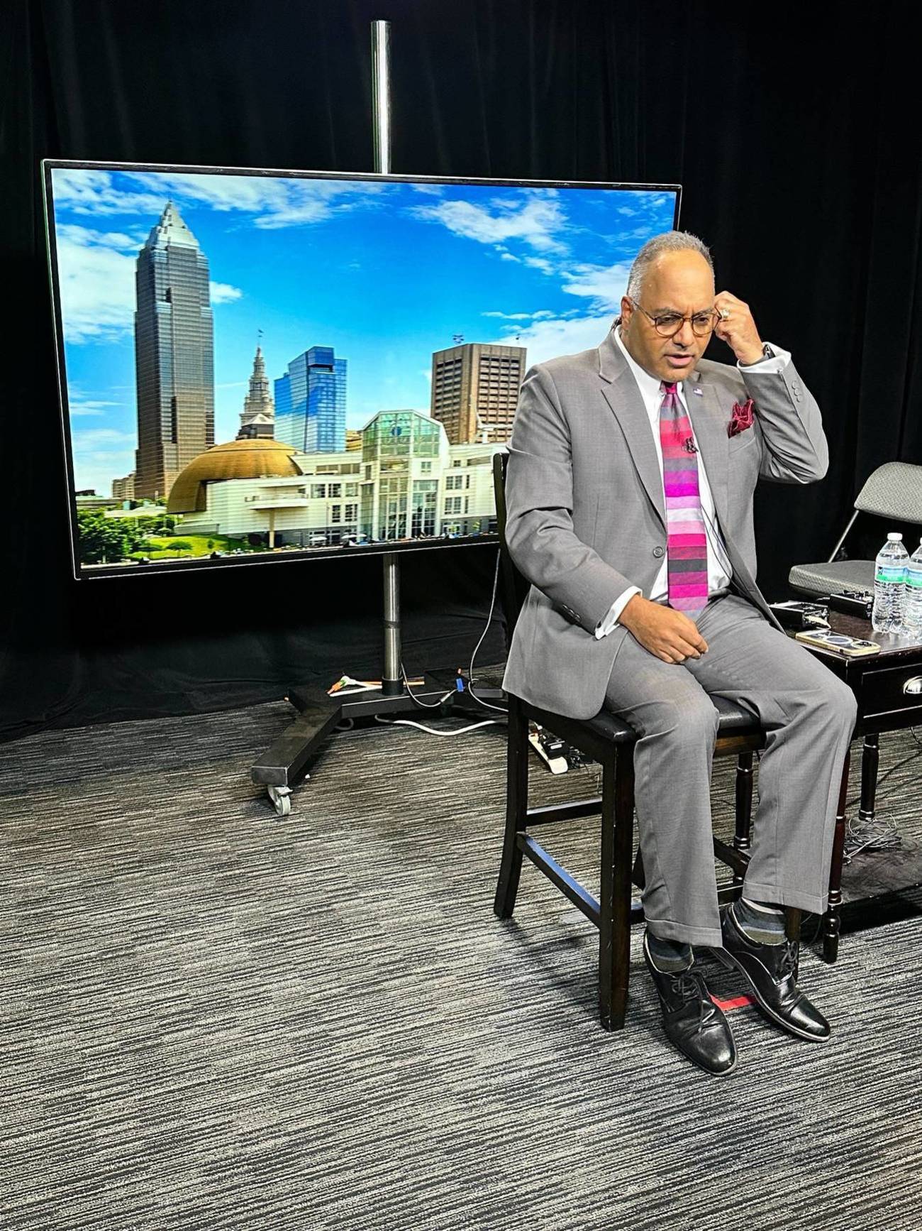 Subodh chandra in studio